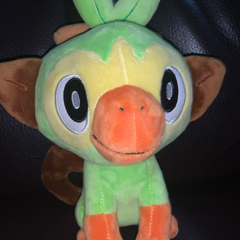Grookey Plush and Mega Sceptile Figure Set - Picture 3 of 6